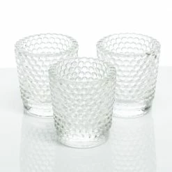 Shop By Event Richland Votive Holder Hobnail Clear Set Of 72