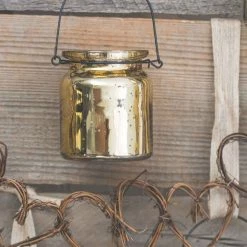 Richland Hanging Holder Mercury Metallic Gold Set Of 48 Shop By Event