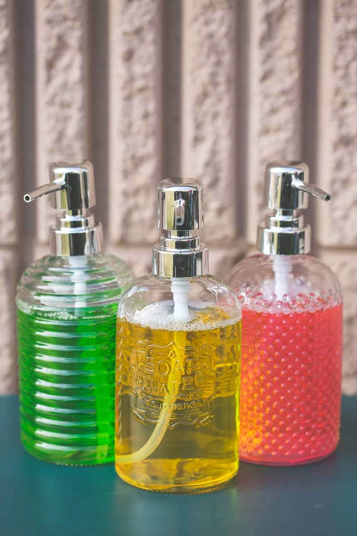 Richland Ribbed Modern Soap Dispenser 2 Richland Ribbed Modern Soap Dispenser