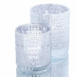 Shop By Event Richland Mercury Candle Holder Pearly Silver Small Set Of 6 7 Shop By Event Richland Mercury Candle Holder Pearly Silver Small Set Of 6