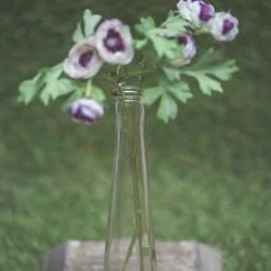 Weddings Richland Tapered Bud Vase Clear 7” Set Of 12