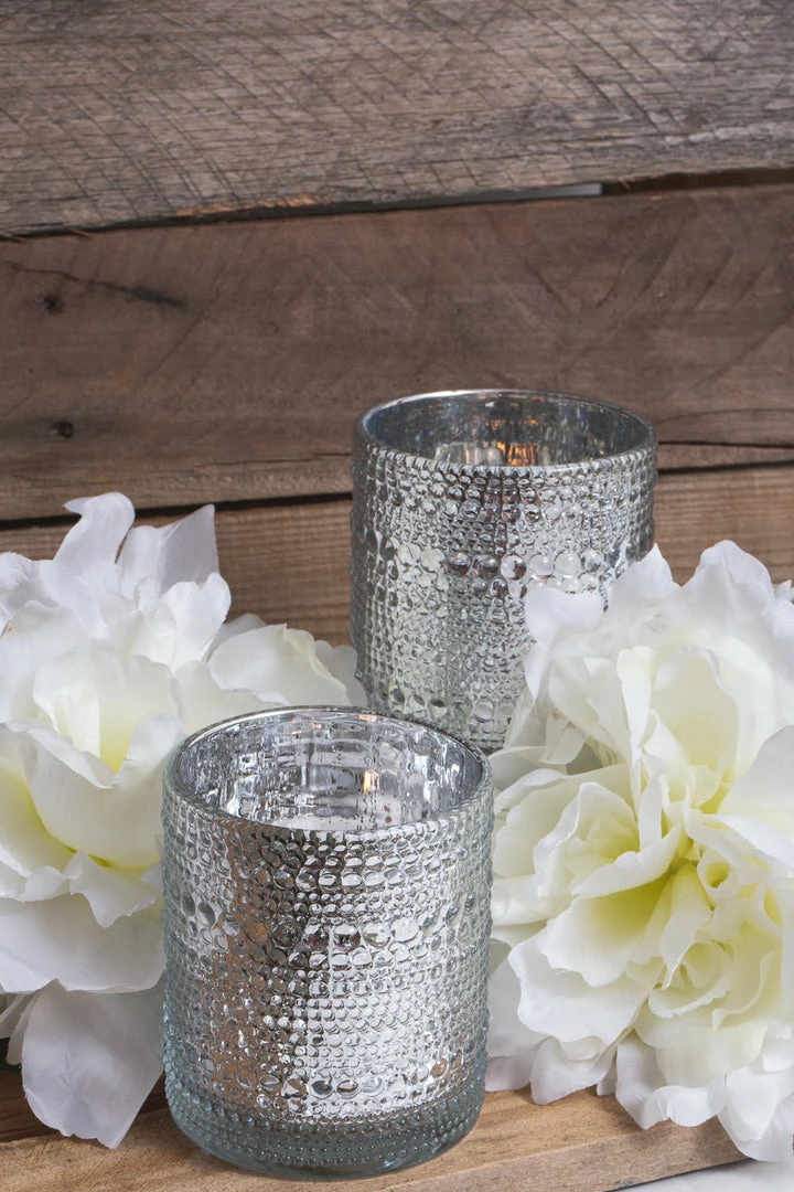 Shop By Event Richland Mercury Candle Holder Pearly Silver Small Set Of 6 2 Shop By Event Richland Mercury Candle Holder Pearly Silver Small Set Of 6