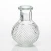 Richland Glass Bud Vase Clear Round Perfume Set Of 36 Weddings
