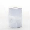 Weddings Richland Tulle Roll 6" X 100 Yards Wedding White