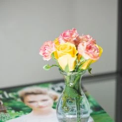 Weddings Richland Glass Bud Vase Clear Teardrop Set Of 36