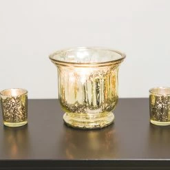 Weddings Richland Mercury Venus Jar Gold Set Of 12