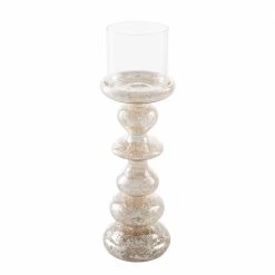 Richland Elegant Mercury Candle Holder Set Of 3