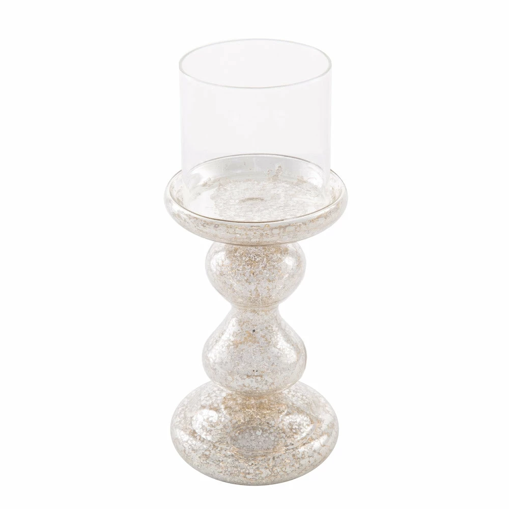 Shop By Event Richland Elegant Mercury Candle Holder 6" 1 Shop By Event Richland Elegant Mercury Candle Holder 6"