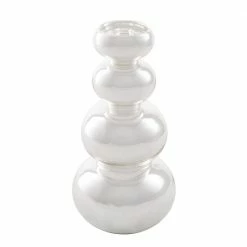 Shop By Event Richland Tealight Candle Holder Silver Bubble 9”