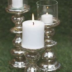 Richland Elegant Mercury Candle Holder Set Of 3