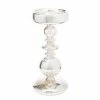 Richland Pillar Holder Unique Mercury Bubble - 8.5" - Set Of 6