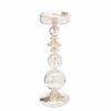 Shop By Event Richland Pillar Holder Unique Mercury Bubble - 11"