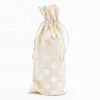 Shop By Event Richland Linen Bag 6" X 14" With Gold Dots Set Of 48