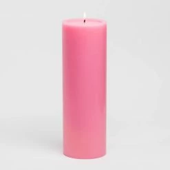 Richland 4" X 12" Pink Pillar Candle