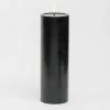 Richland 4" X 12" Black Pillar Candle