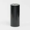 Richland 4" X 9" Black Pillar Candle