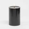 Shop By Event Richland 4" X 6" Black Pillar Candles Set Of 6