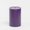 Richland 4" X 6" Purple Pillar Candle