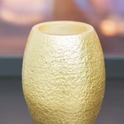 Richland LED Candle Gold Metallic