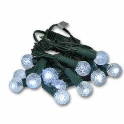 Save-On-Crafts White LED String Lights 12 CT 6 FT Battery Operated Accents