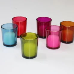 Richland Eastland Votive Holder Assorted Colors Set Of 12 Shop By Event