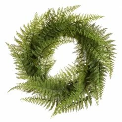 Richland 17" Green Fern Wreath Christmas