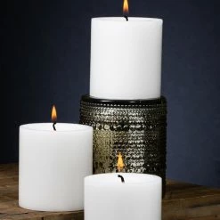Shop By Event Richland Pillar Candle 3"x3" White