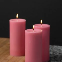 Shop By Event Richland Pillar Candle 3"x6" Pink