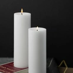 Richland Pillar Candle 3"x9" White Shop By Event