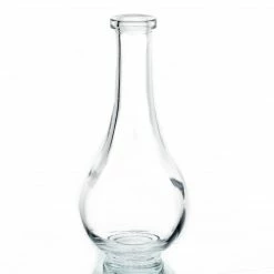Richland 48 Tear Drop Clear Glass 8 Oz. Bottles 6.75" With Corktops Weddings