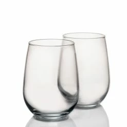 Richland Eastland Premium Stemless Wine Glass Set Of 6