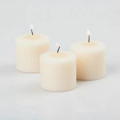 Shop By Event Richland Votive Candles Ivory Vanilla Scented 10 Hour Set Of 12