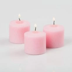 Richland Votive Candles Pink Gardenia Scented 10 Hour Set Of 72