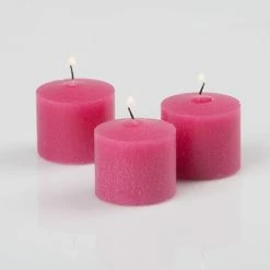 Richland Votive Candles Unscented Hot Pink 10 Hour Set Of 288
