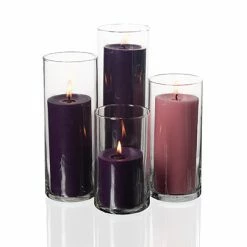Shop By Event Richland Pillar Candles & Eastland Cylinder Holders Set Of 4