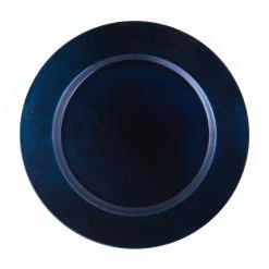 Weddings Richland Plain Charger Plate 13" Royal Blue