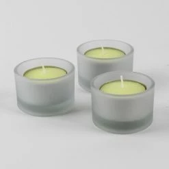Richland Extended Burn Tealight Candles Light Yellow Unscented Set Of 100 Ceremony
