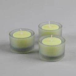 Richland Clear Extended Burn Tealight Candles Light Yellow Unscented Set Of 400 Shop By Event