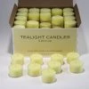Richland Clear Extended Burn Tealight Candles Light Yellow Unscented Set Of 100