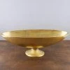 Richland Large Gold Boat Bowl 17.5in