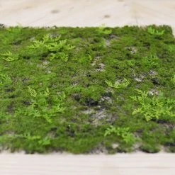 Richland Artificial Moss & Fern Tile 20in Christmas
