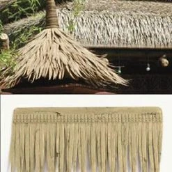 Richland UV-Proof Outdoor Artificial Thatch Shingle -19"x11" - Tiki Bar Decoration