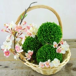 Richland 3 Sedum Balls 4in, Faux Succulents