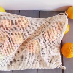 Richland Natural Cotton Net Bag 10" X 12" Pack Of 12