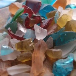 Richland Beach Glass Multicolor 3/4 Lb. Weddings