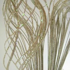 Richland Seasonal Parties Natural Curly Ting WHITE SPARKLE (32 Stems) 27