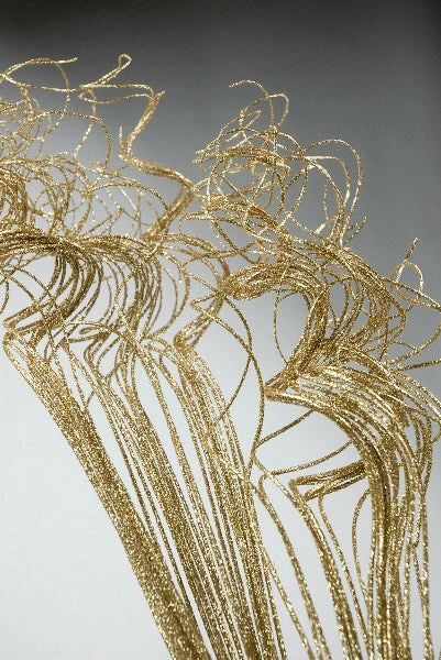 Richland Natural Curly Ting GOLD SPARKLE (32 Stems) 27" 1 Richland Natural Curly Ting GOLD SPARKLE (32 Stems) 27"
