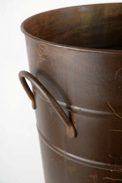 Richland Shop By Event 22" Brown Rust French Flower Market Bucket With Handles 22x10 2 Richland Shop By Event 22" Brown Rust French Flower Market Bucket With Handles 22x10