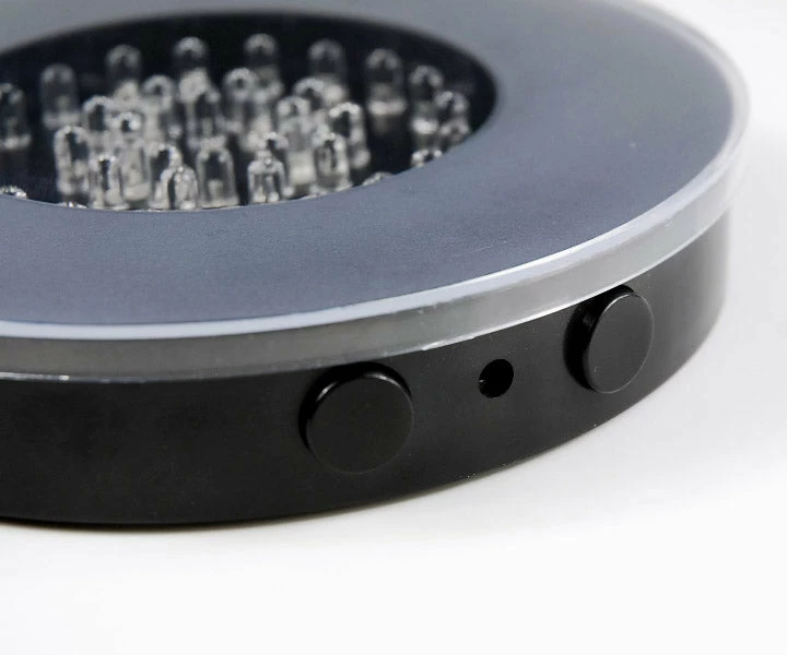 Richland Super Bright 40 LED Light Base, 6 1/4" Diameter, 1" Height, Multi-Color Black Body 2 Richland Super Bright 40 LED Light Base, 6 1/4" Diameter, 1" Height, Multi-Color Black Body