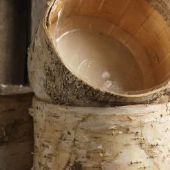 Richland Birch Bark Planter Pot 6.5x 3.5 Inch